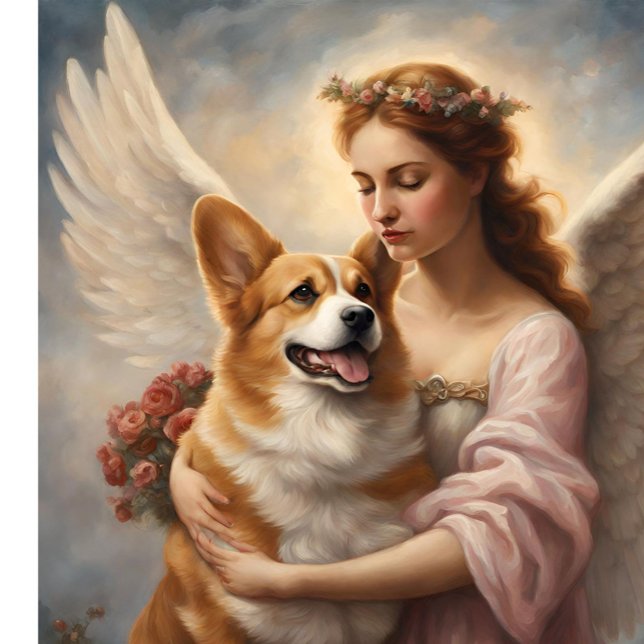 Personalized Pembroke Corgi Memorial Keepsake  Gift Box (Creator Uploaded)