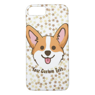 Personalized Pembroke Welsh Corgi Puppy Dog Stars iPhone 8/7 Case