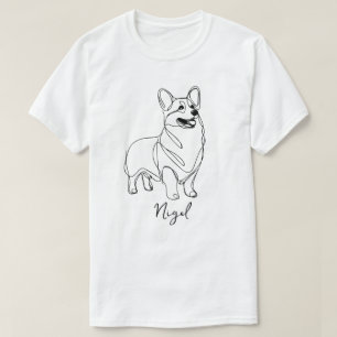 Personalized Pembroke Welsh Corgi T-Shirt