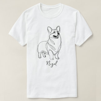 Personalized Pembroke Welsh Corgi T-Shirt