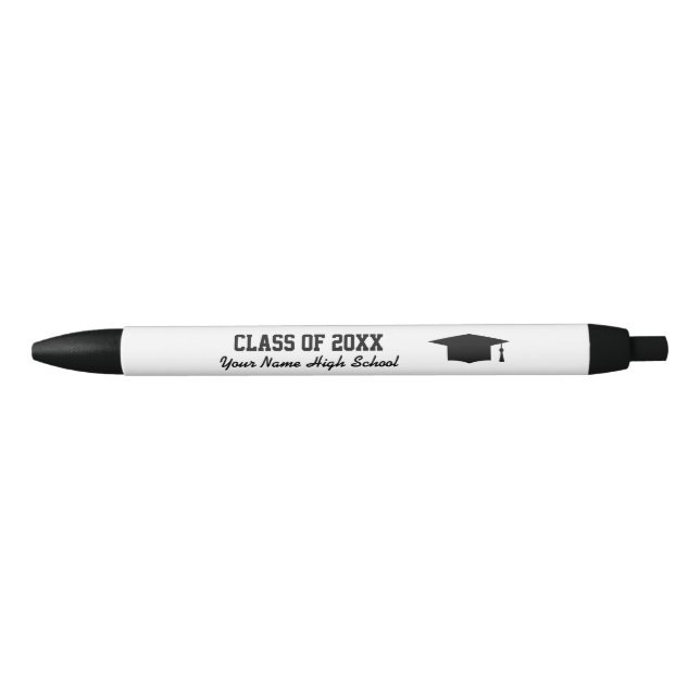 Personalized pen for graduation party favors (Front)