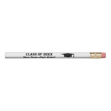 Personalized pencil 2024 graduation party favors