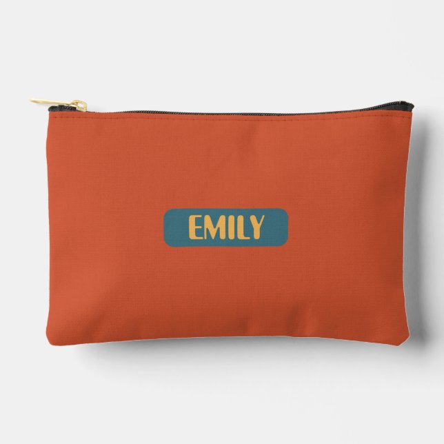 Personalized Pencil Pouch – Custom Name Pencil Cas (Front)