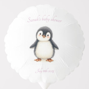 Personalized Penguin Balloon