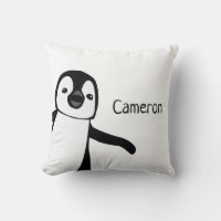 Personalized Penguin Black and white | Baby