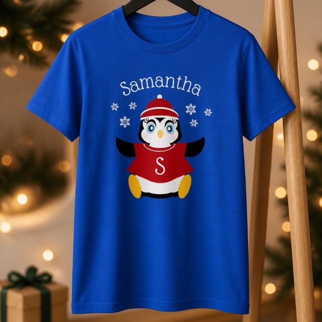 Personalized Penguin T-Shirt (Creator Uploaded)