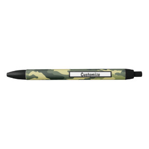 Personalized Pens - Camouflage Green