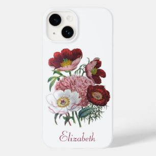 Personalized Peonies  Case-Mate iPhone 14 Case