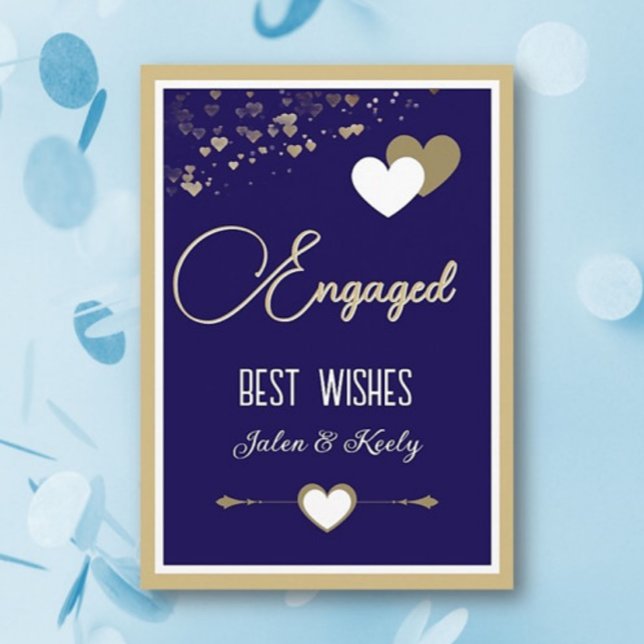 Personalized! Perfect Couples Engagement Card (Creator Uploaded)