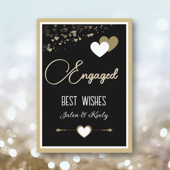 Personalized! Perfect Couples Engagement Card (Creator Uploaded)
