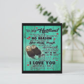 Personalized perfect gift, to my husband letter (Standing Front)