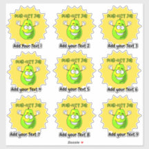 Personalized Perfect Job Teacher Reward Sticker