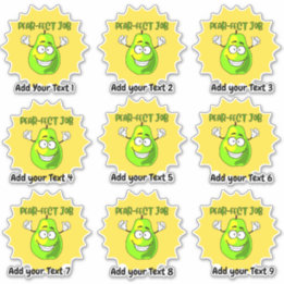Personalized Perfect Job Teacher Reward Sticker