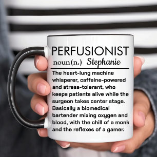 Personalized Perfusionist Definition Mug