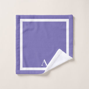 Personalized Periwinkle Bachelorette Party Spa Bath Towel Set