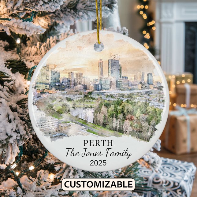 Personalized Perth Ornament (Creator Uploaded)