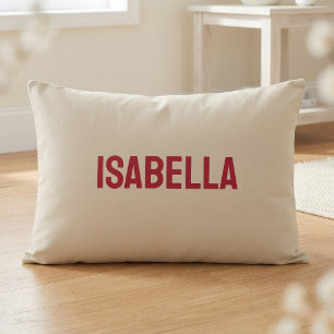 Personalized Pet Bed Cushion with Zipper Custom 