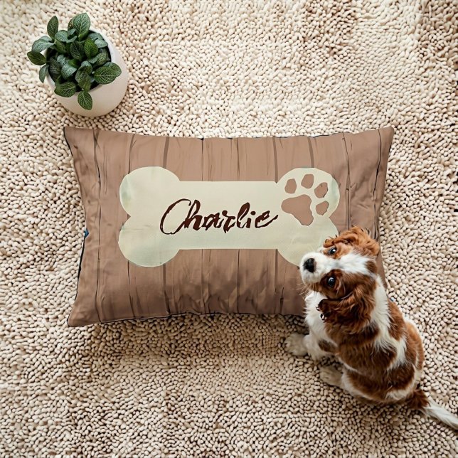 Personalized Pet Bed Cushion with Zipper Custom  (Creator Uploaded)