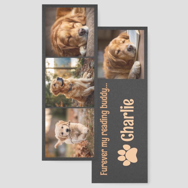 Personalized Pet Bookmark (Front & Back)