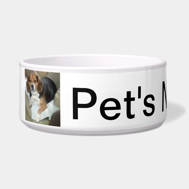 Personalized Pet Bowl (Front)