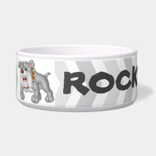 Personalized Pet Bowl/Bull Dog Bowl