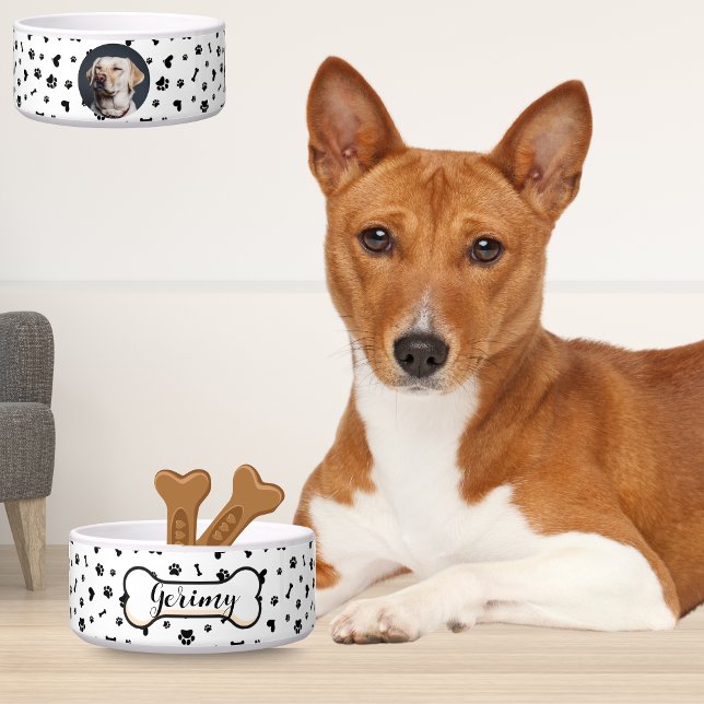 Personalized Pet Bowls: Name, Patterns & Photos Bowl (Personalized Pet Bowls: Name, Patterns & Photos)