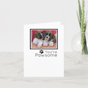 Personalized Pet Business Holiday Card