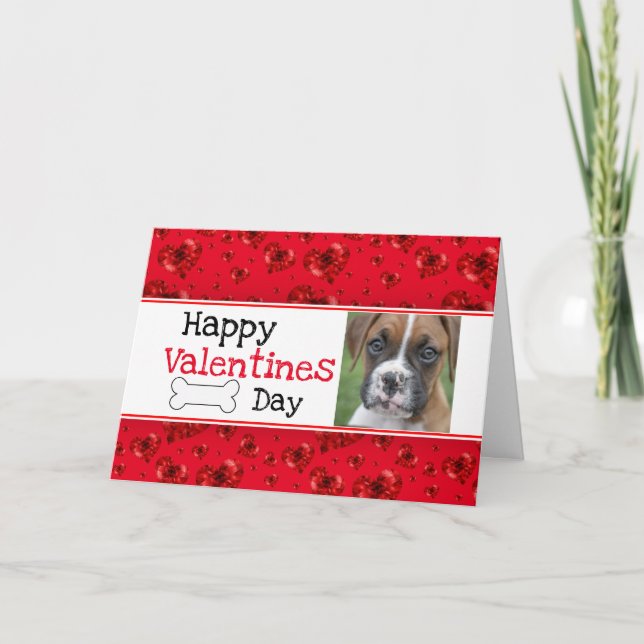 Personalized Pet Cards - Dog Valentine (Front)