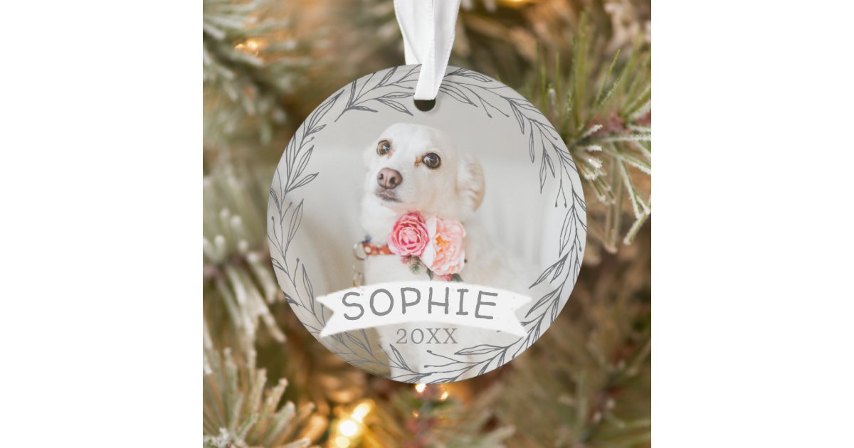 Personalized Pet Christmas Ornaments Zazzle — free download