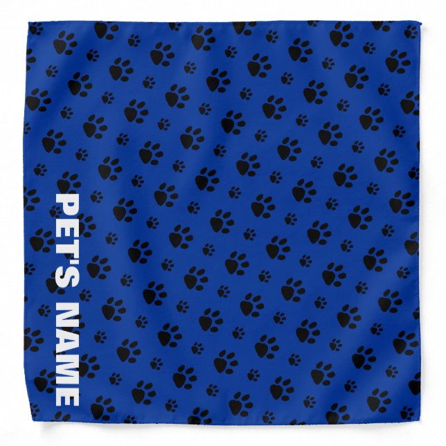 Personalized Pet Custom Bandana (Front)