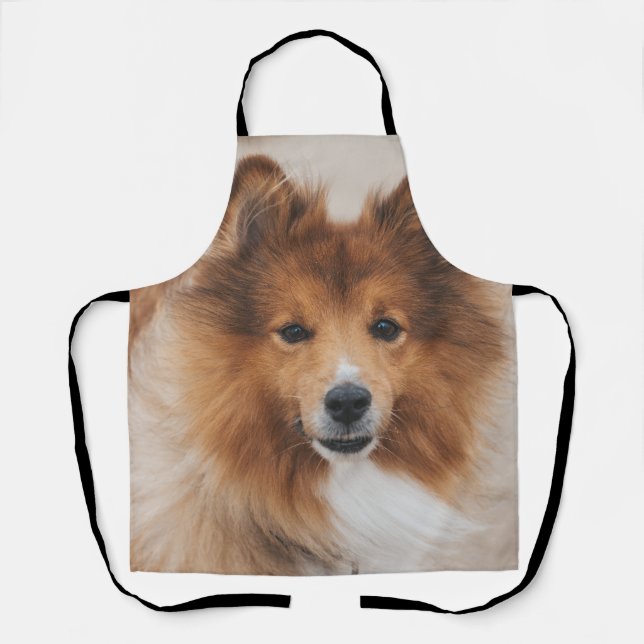 Personalized Pet Dog Lover Photo Apron (Front)