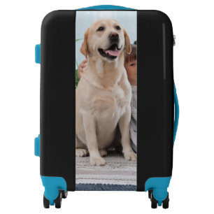 Personalized Pet Dog Lover Photo Luggage