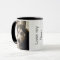 Personalized Pet Dog Photo Black White Custom Mug