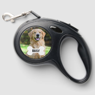 Personalized Pet Dog Photo  Retractable Pet Leash