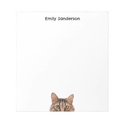 Personalized Pet Face Notepad
