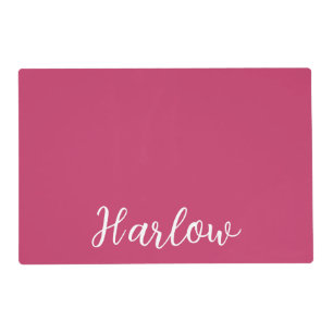 Personalized Pet Food Placemat   Custom Name Dog &