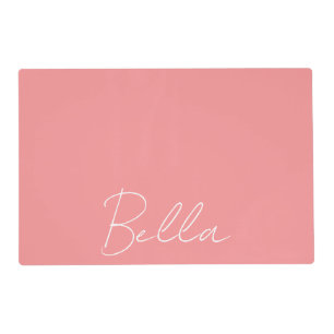 Personalized Pet Food Placemat Custom Name Dog &