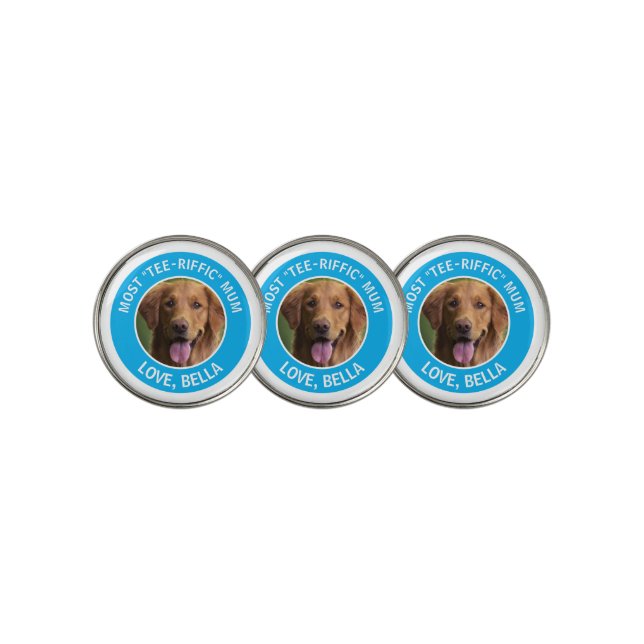 Personalized Pet Golf Ball Marker (3 Up)