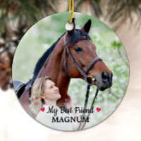 Personalized Pet Horse Lover My Best Friend Photo