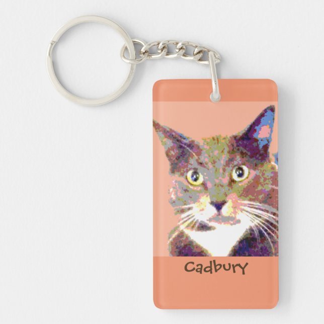 Personalized Pet Keychain (Front)