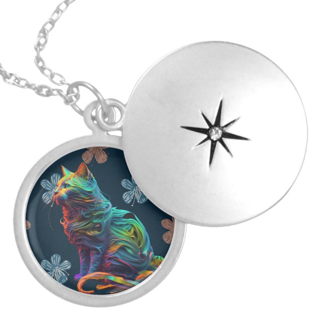 Personalized Pet Locket For Cats (Front)