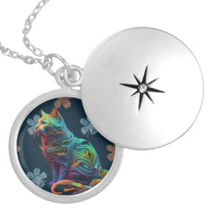 Personalized Pet Locket For Cats Necklace