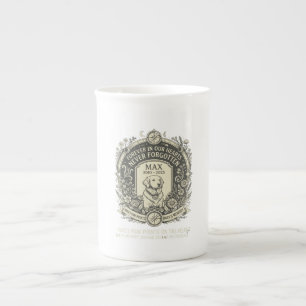 Personalized Pet Loss Coffee Bone China Mug