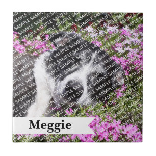 Personalized Pet Loss Keepsake (Add Frame or Box) Ceramic Tile