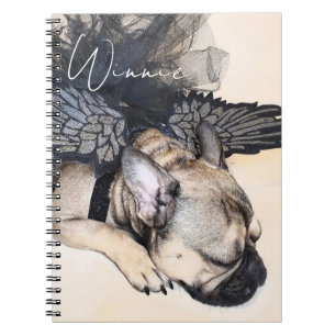 Personalized Pet Lover Dog Photo Notebook