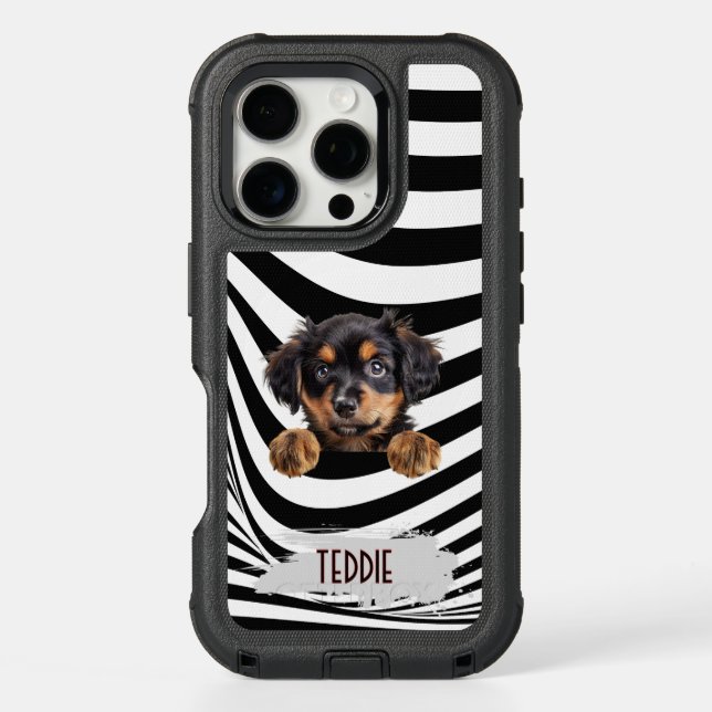 Personalized Pet Lover Otterbox iPhone Case (Back)