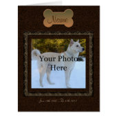 Personalized Pet Memorial (Front)