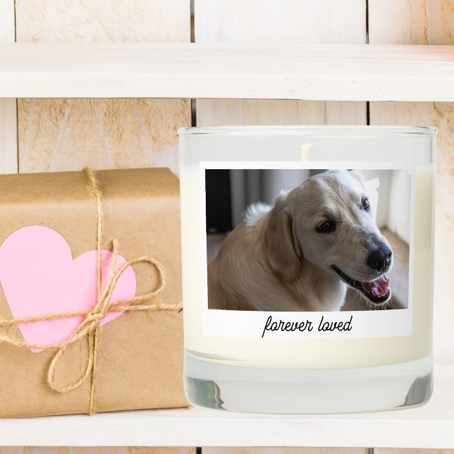 Personalized Pet Memorial Gift Dog Lover Scented Candle (Creator Uploaded)