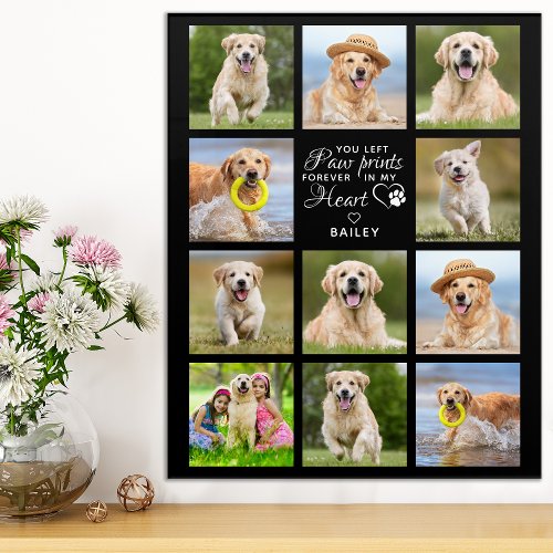 Personalized Pet Memorial Gift Pet Loss Keepsake Acrylic Print