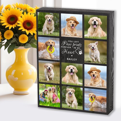 Personalized Pet Memorial Gift Pet Loss Keepsake Wooden Box Sign